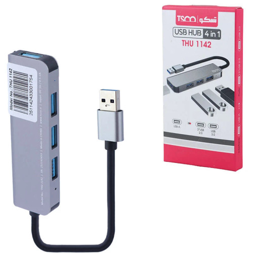 هاب 4 پورت USB تسکو THU 1142