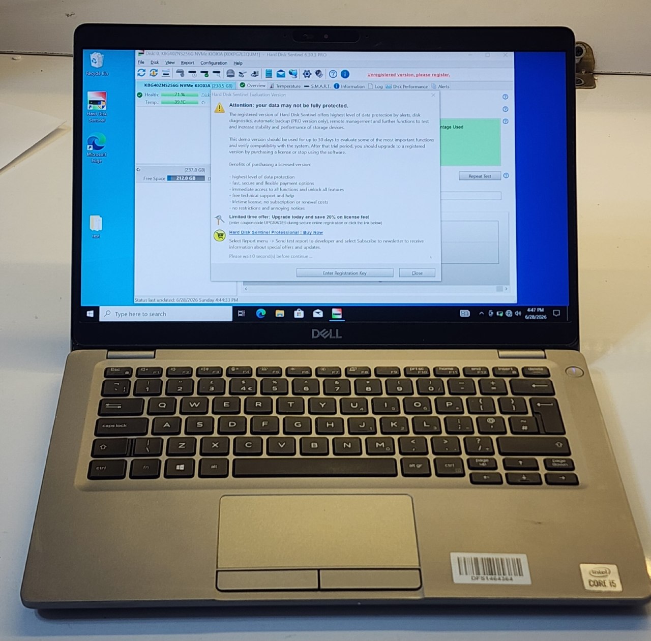 لپ تاپ دل latitude 5310